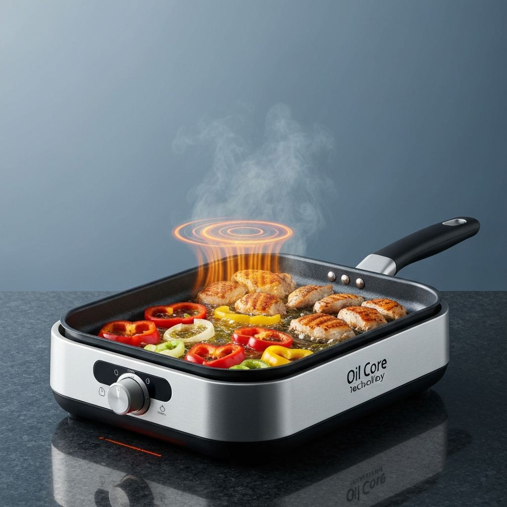 Electric Oil Core Skillet